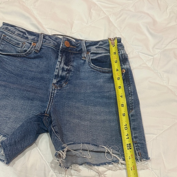 NWOT Dear John Blue Distressed Jean Shorts size 26 - Picture 12 of 12